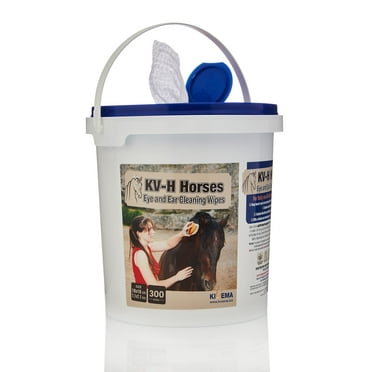 Gentle Pet 300 Wipes for Horses - Perfect for Sensitive Areas such as Ears and Eyes