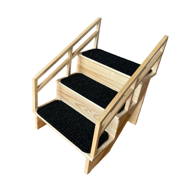 Gentle Rise Pet Steps 3 Step Dog Stairs