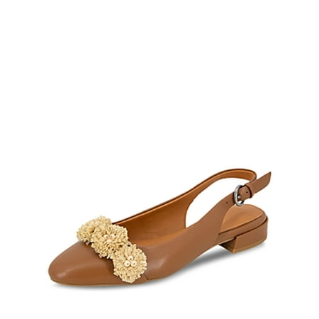 Gentle Souls Gentle Souls Womens Anana Poi Luggage Leather 5.5M