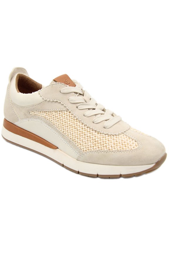Juno Leather & Raffia Sneaker, 10
