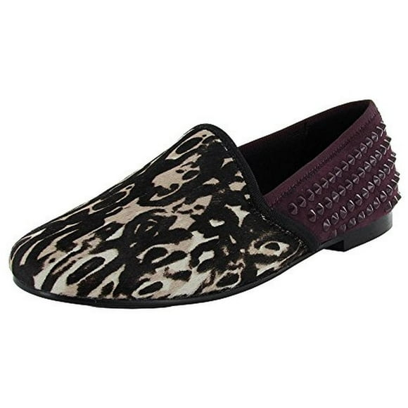 Gentle Souls Womens Edge-Y 2 Slip-On Loafer Flat Shoe, Multi Plum, US 6