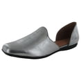 thumbnail image 1 of Gentle Souls Womens Etsu Leather Flat Slip-On Shoe, Steel, US 6.5, 1 of 3
