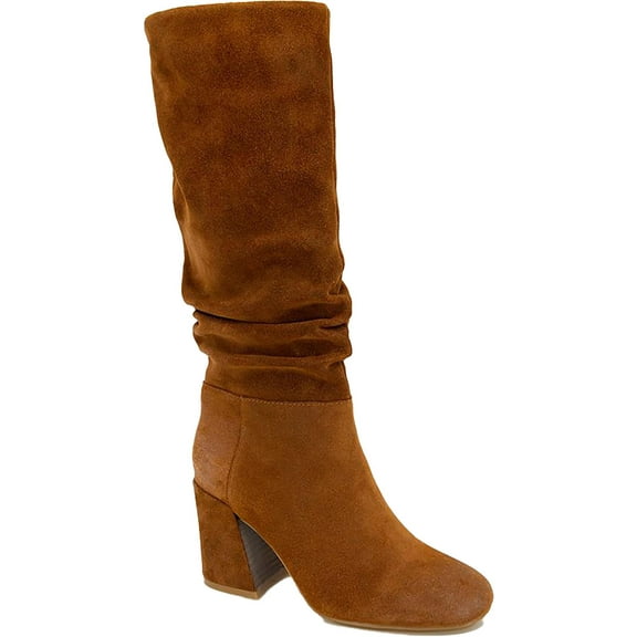 Gentle Souls Womens Iman Leather X Mid-Calf Boots