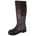 thumbnail image 1 of Gentle Souls Womens Winfield Leather Tall Stretch Boot Shoe, Brown, US 5.5, 1 of 4
