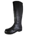 thumbnail image 1 of Gentle Souls Womens Winfield Leather Tall Stretch Boot Shoes, Black, US 5.5, 1 of 3