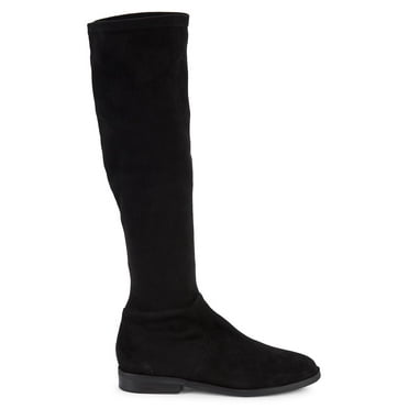Gentle Souls by Kenneth Cole Women Emma Stretch Suede Over-the-Knee Boots Black