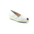 thumbnail image 1 of Gentle Souls by Kenneth Cole Luci Ruffle A-Line Women's Flats & Oxfords Ivory Multi Size 8.5 M, 1 of 7