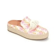 thumbnail image 1 of Gentle Souls by Kenneth Cole Women's Pink Rory Espadrille Slide Flats Size 11, 1 of 5
