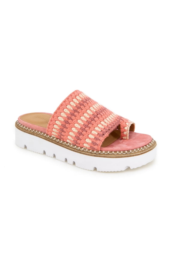 by Kenneth Cole Women's Women's Lavern Wedge Sandal, Poppy 9 M