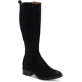thumbnail image 1 of Gentle Souls by Kenneth Cole Womens Best  Suede Chelsea Knee-High Boots, 1 of 5