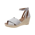 thumbnail image 1 of Gentle Souls by Kenneth Cole Womens Charli X Band Comfort Insole Wedge Sandals, 1 of 1