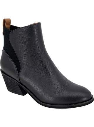 Gentle Souls By Kenneth Cole Clint Black Leather Ankle Western Boots Size 6 Gentle Souls by Kenneth Cole Clint Western Bootie Black  main image 4