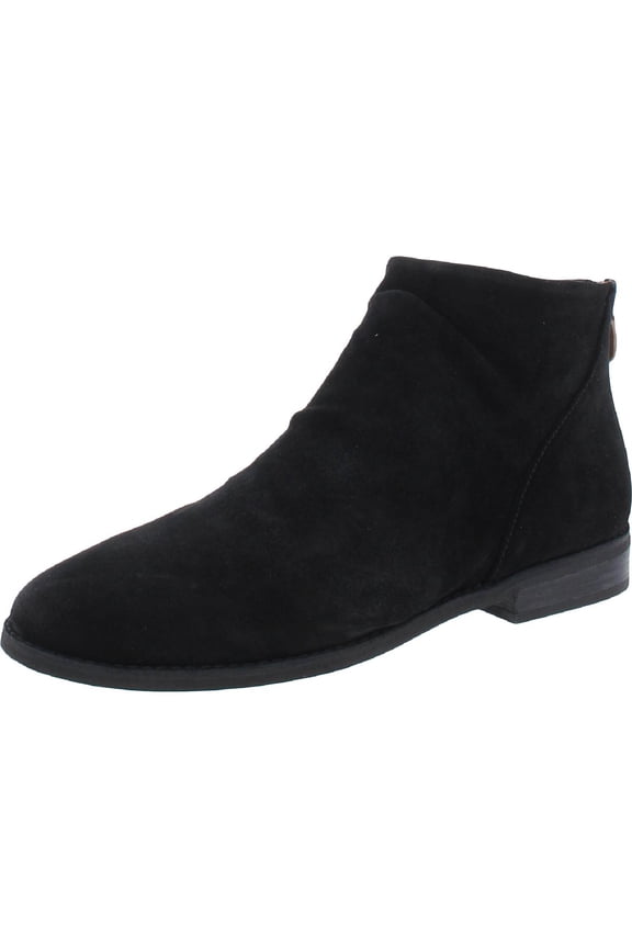 by Kenneth Cole Womens Emma Zip Bootie Suede Shooties Ankle Boots