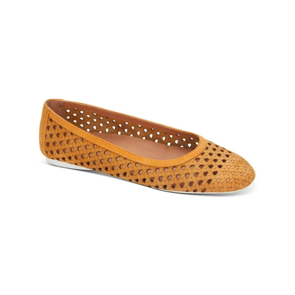 Gentle Souls by Kenneth Cole Womens Eugene Travel Suede Slip On Ballet Flats