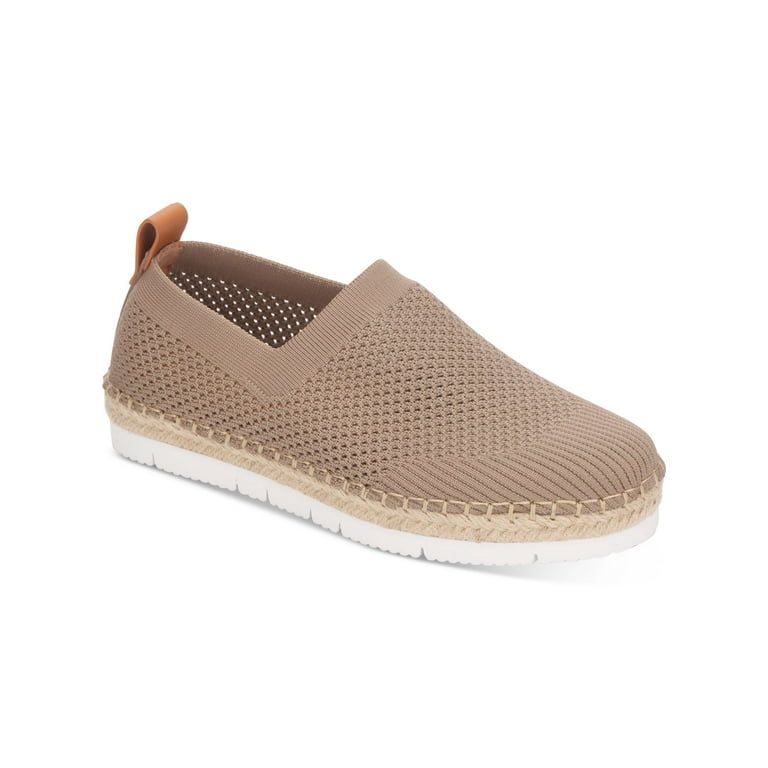 GENTLE SOULS KENNETH COLE Womens Beige Mixed Knit Heel Pull Tab Cushioned Lizzy Round Toe Wedge Slip On Espadrille Shoes 8.5 M Walmart