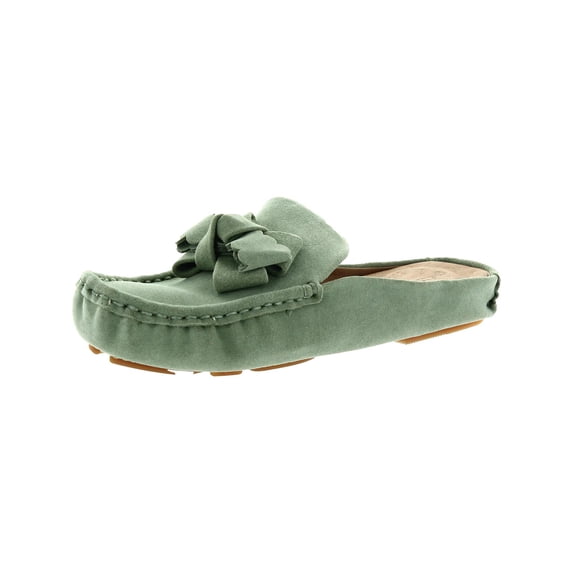 Gentle Souls by Kenneth Cole Womens Mina Bow Driver Mule Leather Slip ...
