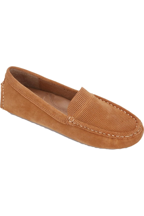by Kenneth Cole Womens Mina Driver 2 Water Repellent Suede Loafers