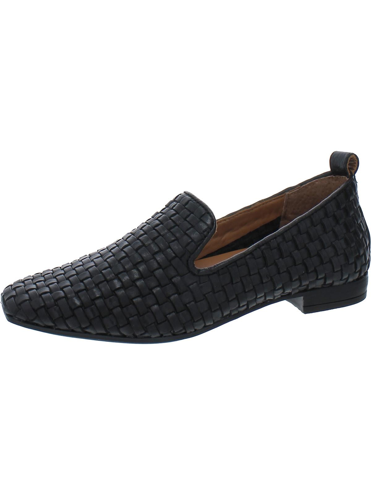 Gentle Souls by Kenneth Cole Womens Morgan Leather Woven Loafers