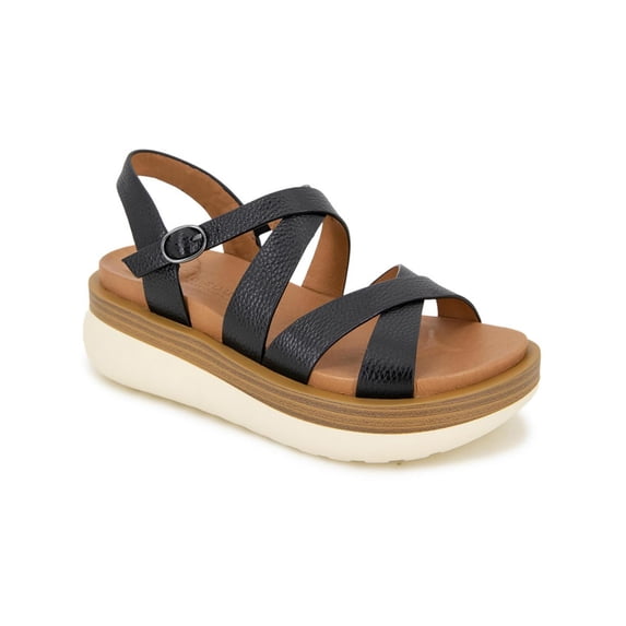 Gentle Souls by Kenneth Cole Womens REBHA Open toe Casual Wedge Sandals