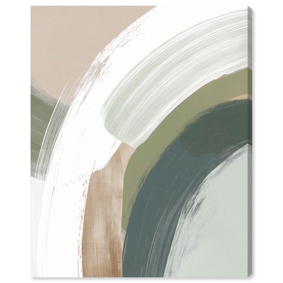 Gentle Swell IV Canvas Print Green Wall Art by Art Remedy, Gallery Wrapped, 30 x 36