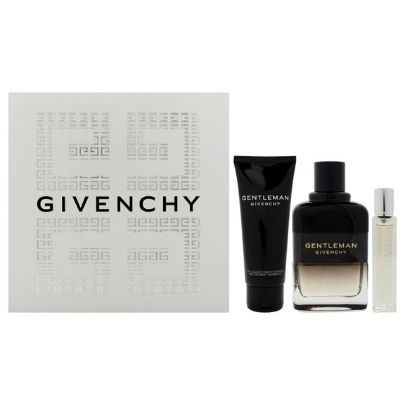 Gentleman Givenchy by Givenchy for Men - 3 Pc Gift Set 3.3oz Gentleman Boisee EDP Spray, 0.42oz EDP Spray, 2.5oz Shower Gel
