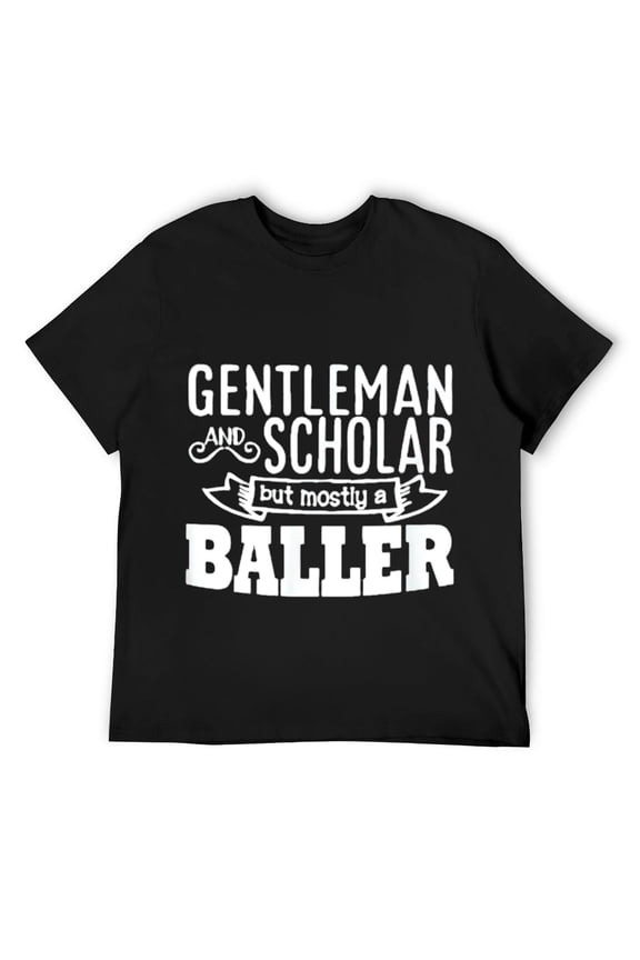 Gentleman - Great gift for Men, Dads, and Brothers T-Shirt Black