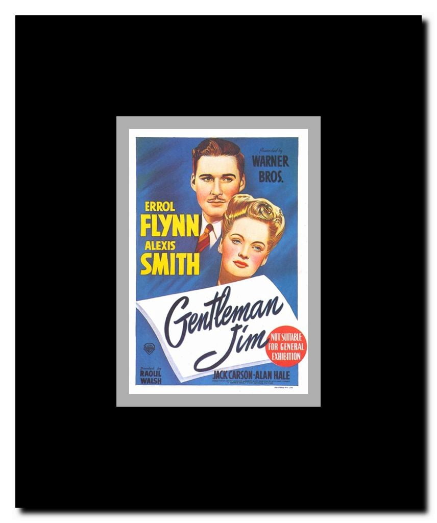 Gentleman Jim Framed Movie Poster
