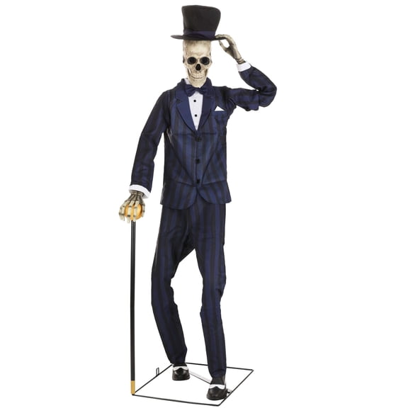 Gentleman Skeleton Animatronic Decoration