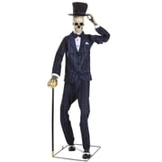 Gentleman Skeleton Animatronic Halloween Prop