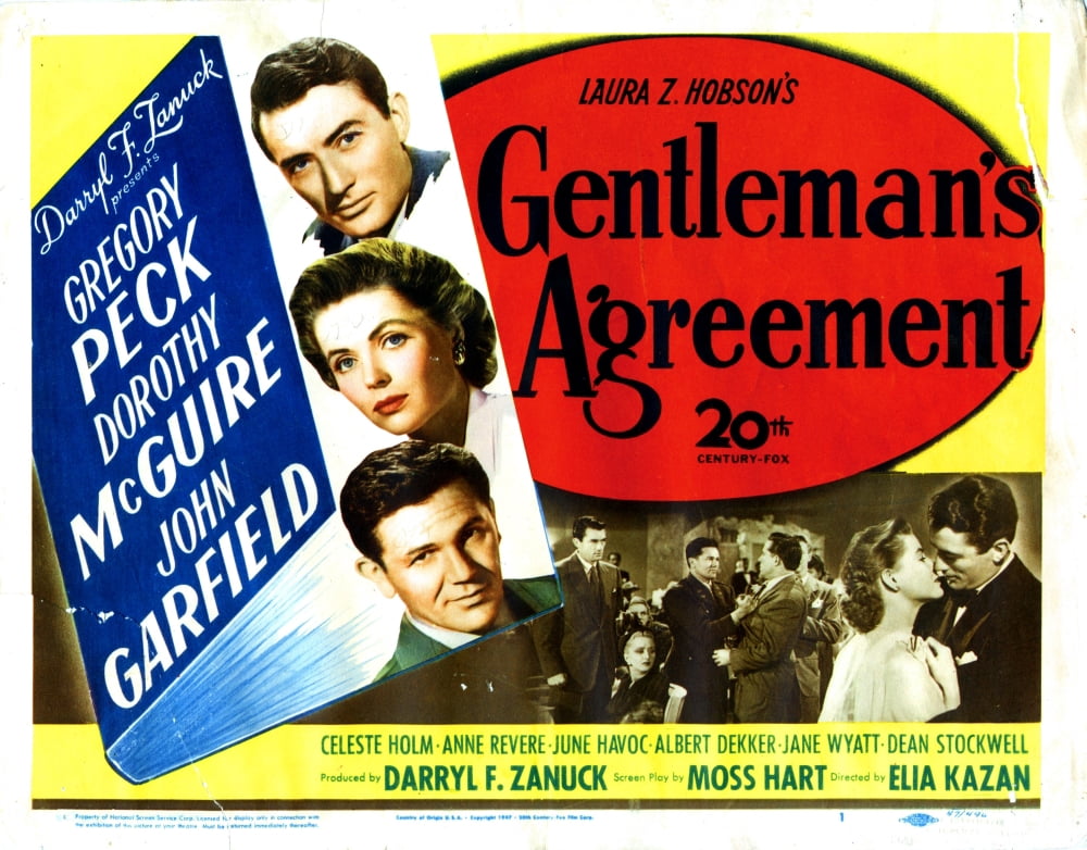 GentlemanS Agreement Canvas Art - (28 x 22)
