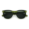 thumbnail image 1 of Gentlemanly Retro Horn Rim Hipster Fashion Plastic Sunglasses [All Green], 1 of 7