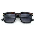 thumbnail image 1 of Gentlemanly Retro Thick Horn Rim Oversized Plastic Fashion Sunglasses Tortoise - Smoke, 1 of 8