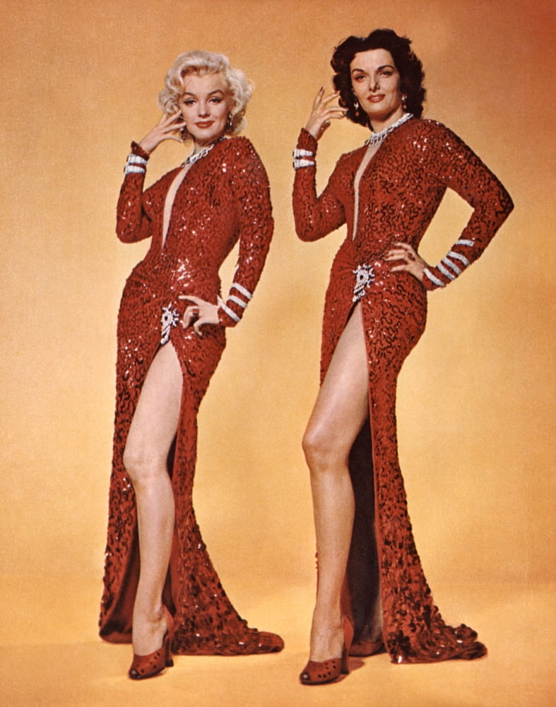 Gentlemen Prefer Blondes Canvas Art - (16 x 20)