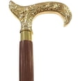 thumbnail image 1 of Gentlemen Walking Stick Antique Style Designer Handle Derby Cane Stick, 1 of 2