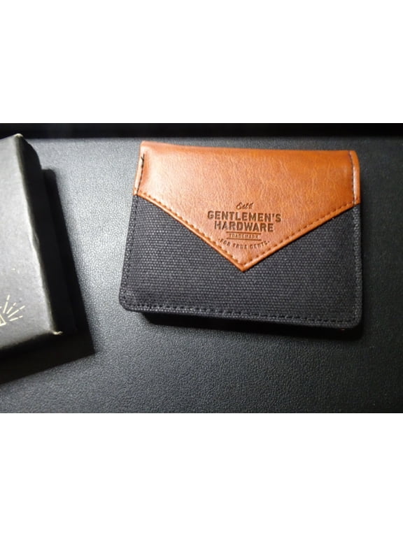 Bi-Fold Canvas Wallet