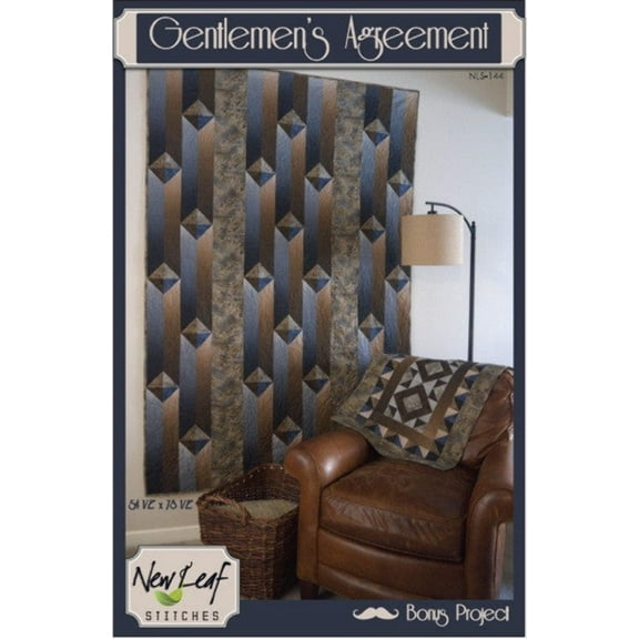 Gentlemens Agreement Quilt Pattern