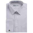 thumbnail image 1 of Gentlemens Collection Men's 1916FC French Cuff Solid Dress Shirt - Lavender - 19.5 4-5, 1 of 2