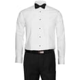 thumbnail image 1 of Gentlemens Collection Men's 1942 Lay Down Collar Tuxedo Shirt - White - 18 6-7, 1 of 6