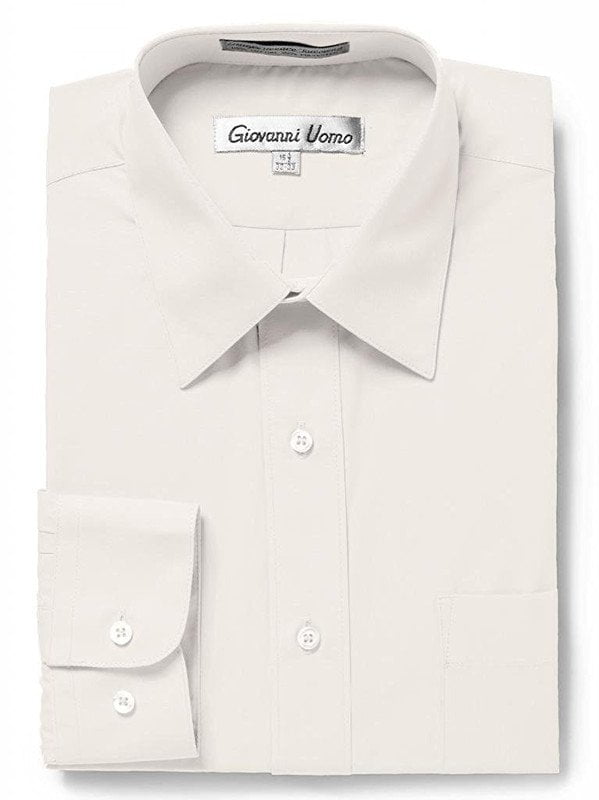 20 inch neck dress shirt 20 Inch Neck Dress Shirts in Blue Blue / XXL 18.5 Neck / 34-35 Sleeve