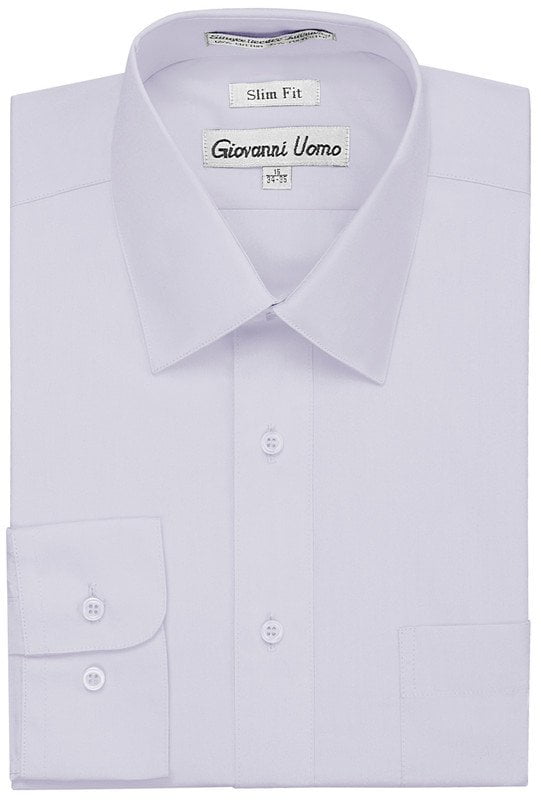 Gentlemens Collection Mens Dress Shirts - Slim Fit Long Sleeve Solid Dress Shirt - Best Dress Shirts for Men Gentlemens Collection Mens Dress Shirts - Slim Fit Long Sleeve Solid Dress Shirt - Best Dress Shirts for Men