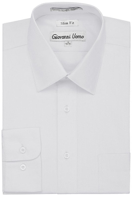 men's dress shirt 16 34/35 slim fit Shop Men's Slim Fit Stretch Dress Shirt – Black