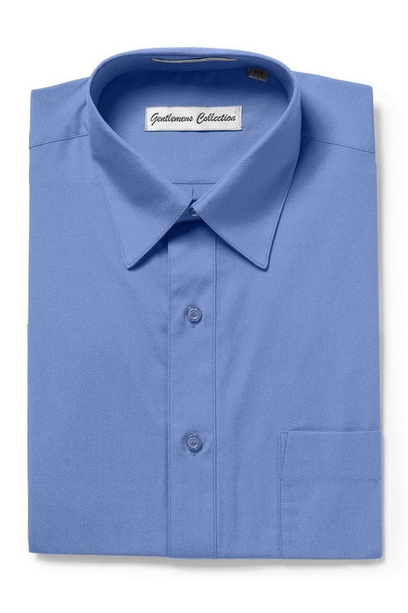 Mens Dress Shirts, Classic Fit Easy Care Mens Short Sleeve Dress Shirts for Men