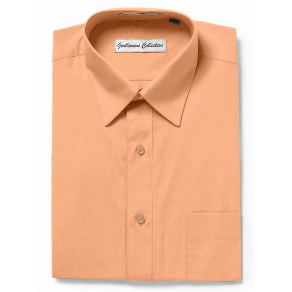Gentlemens Collection Mens Dress Shirts, Classic Fit Easy Care Mens Short Sleeve Dress Shirts for Men