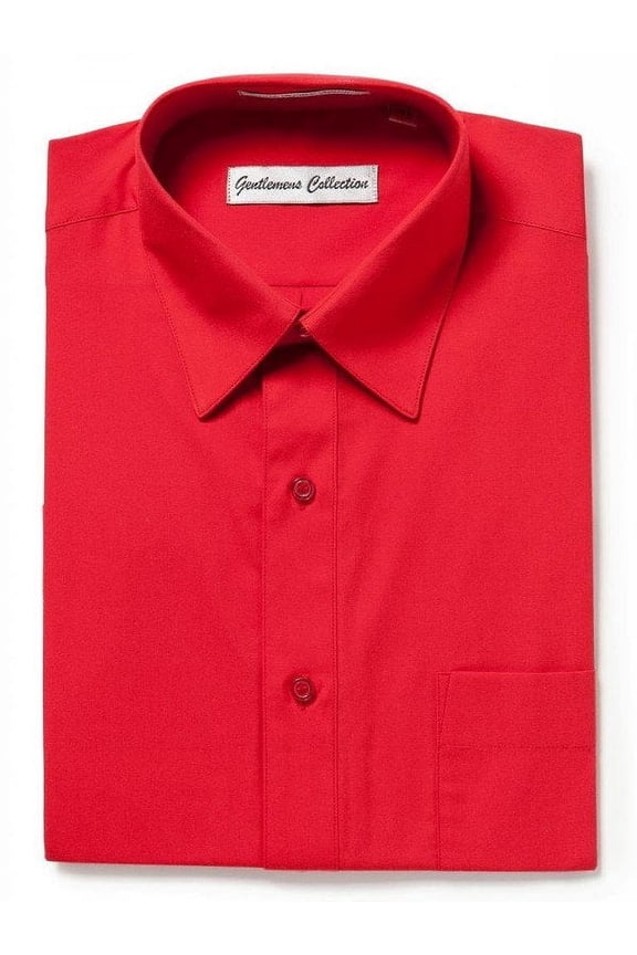 Mens Dress Shirts, Classic Fit Easy Care Mens Short Sleeve Dress Shirts for Men