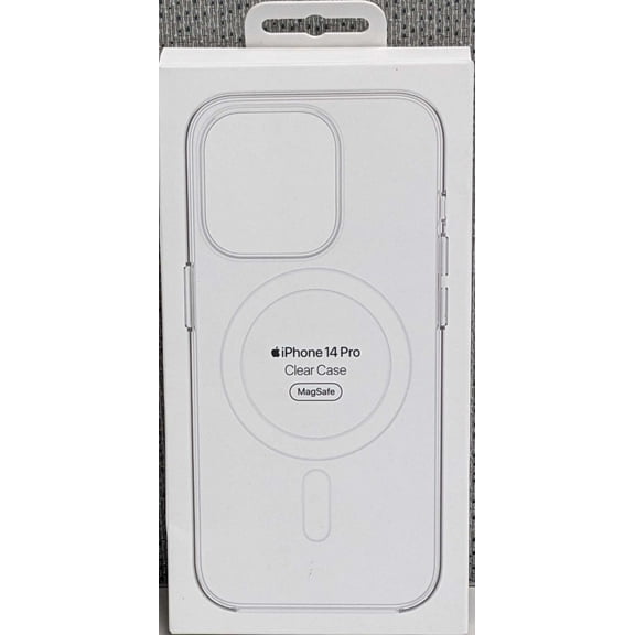 Genuin Apple Clear Case with MagSafe for iPhone 14 - Clear -New Just Box is Open