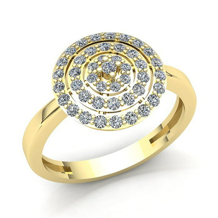 LADIES RING 0.75CT ROUND DIAMOND 14K ROSE GOLD LADIES RING 0.75CT ROUND DIAMOND 14K ROSE GOLD
