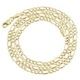 thumbnail image 1 of Genuine 14K Yellow Gold 2.85mm Solid Plain Figaro Link Chain Necklace 16 Inch, 1 of 7