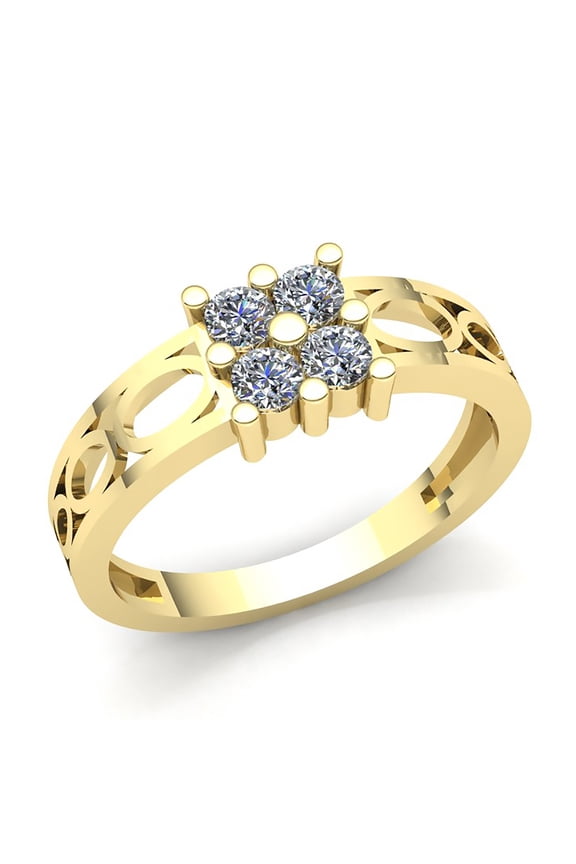 Genuine 1carat Round Cut Diamond Mens Oval Classic Engagement Anniversary Ring Solid 14K Rose, White or Yellow Gold IJ SI2