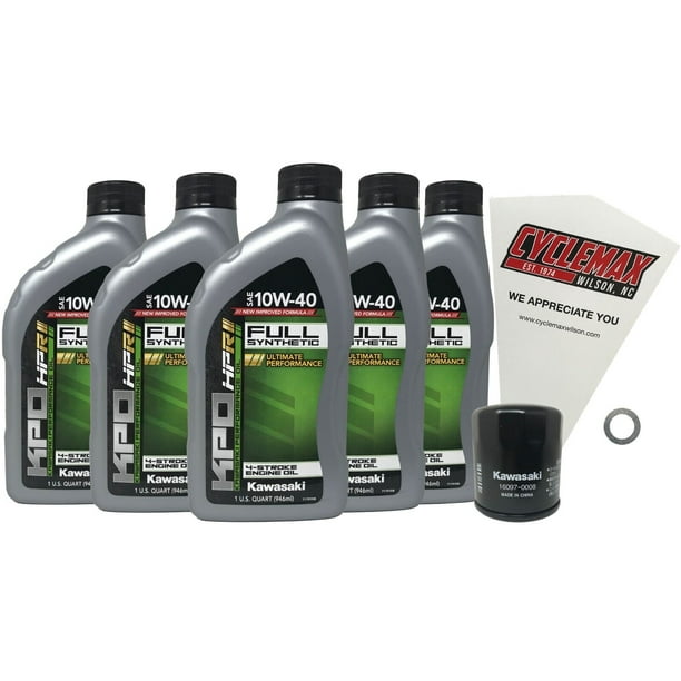 Genuine 20122022 Kawasaki Ninja ZX14R ZX1400 Full Synthetic Oil