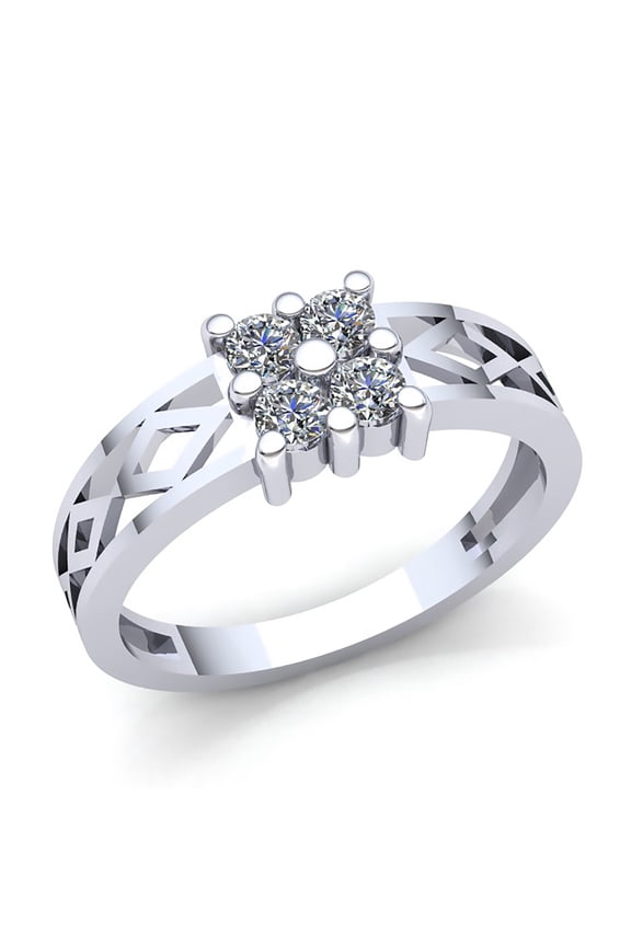 Genuine 3/4ctw Round Cut Diamond Mens Classic Anniversary Engagement Ring Solid 14K Rose, White or Yellow Gold IJ SI2